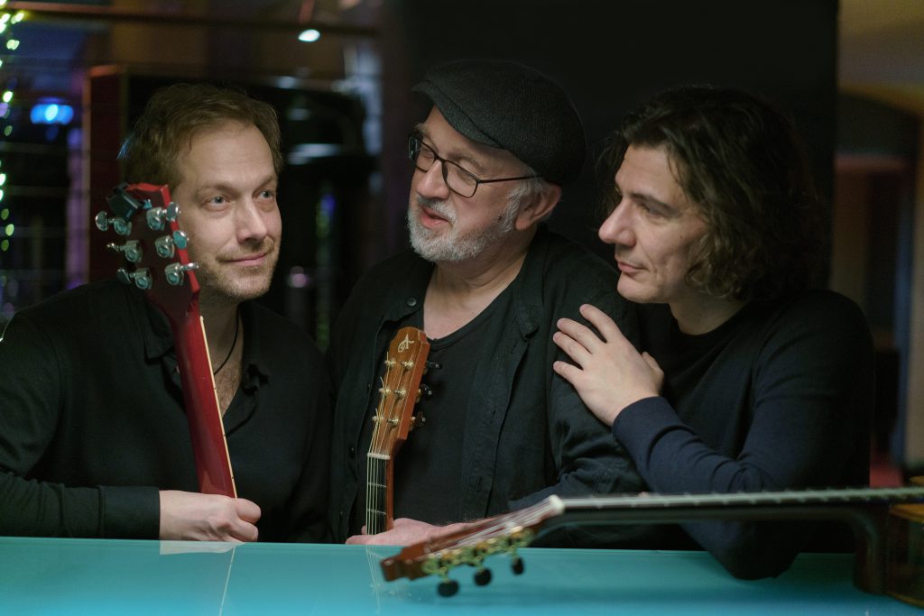 Photo of three members of Guitar trio "Guitar Celebration”